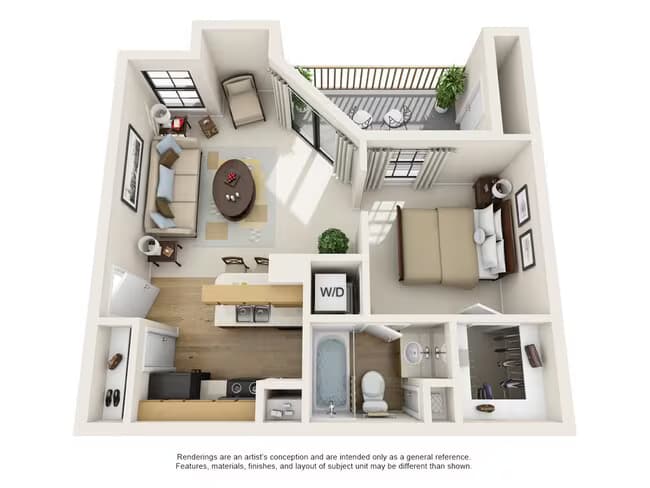 Unit 635 635 floor plan