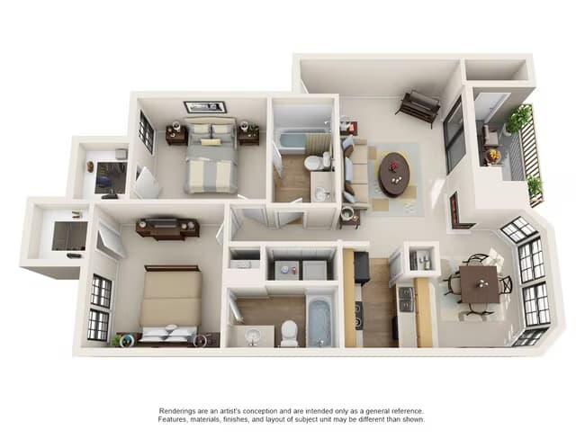 Unit 922 923 floor plan