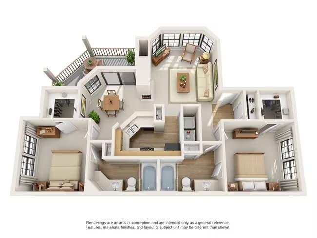 Unit 322 322 floor plan