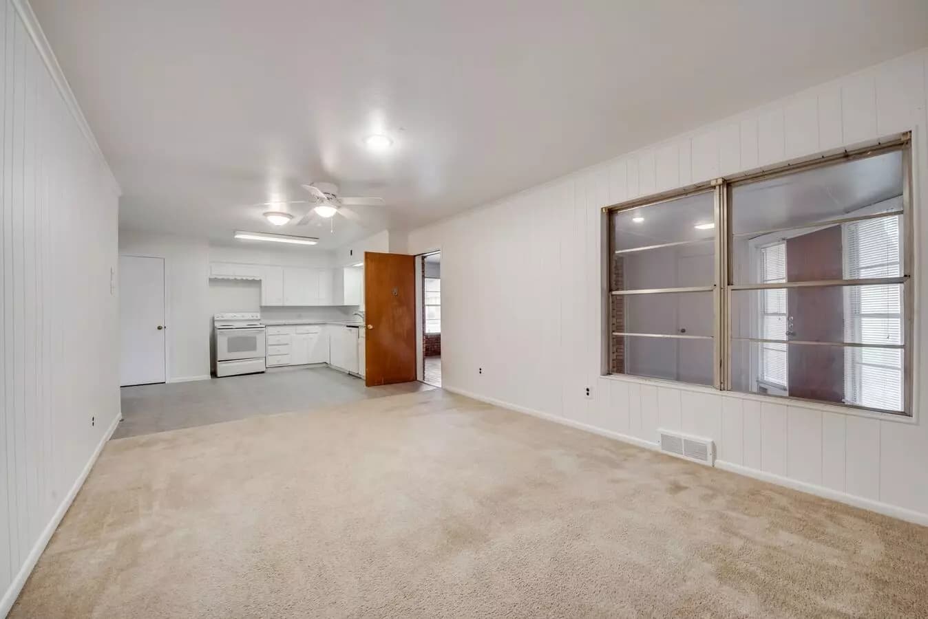 3 Beds • 1 Bath - floor plan