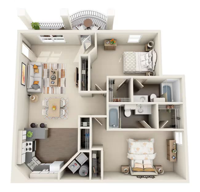 Unit 3124 3124 floor plan