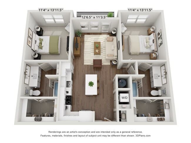Unit 1304 1304 floor plan