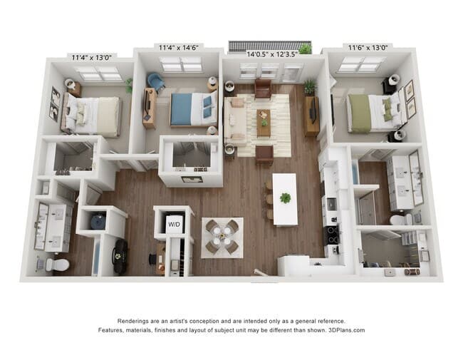 Unit 3304 3304 floor plan