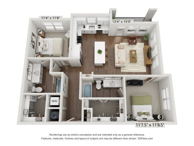 Unit 3211 3211 floor plan