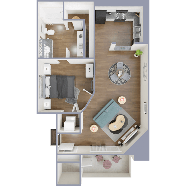 Unit 405 905 floor plan