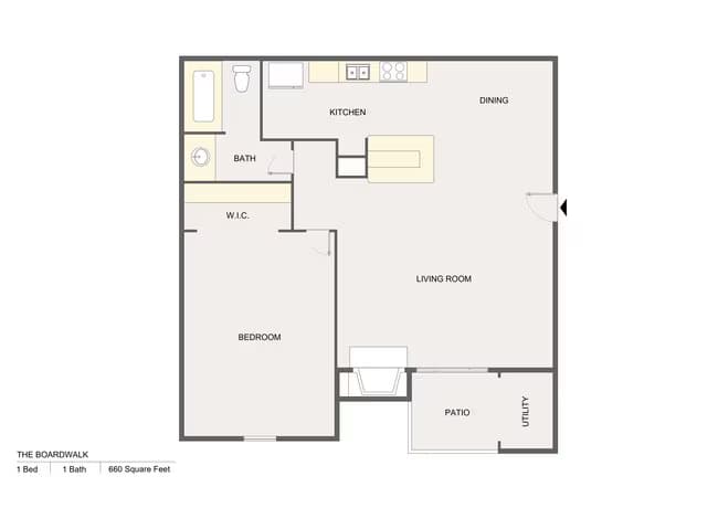 B floor plan