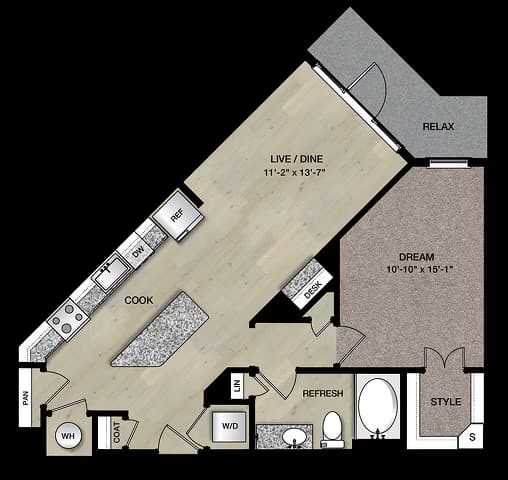 Unit 14-14113 14-14119 floor plan