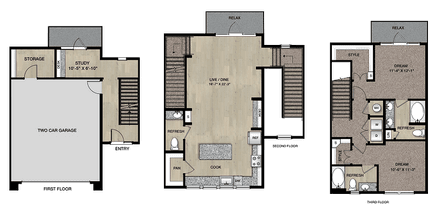 TH1 8-3432 floor plan