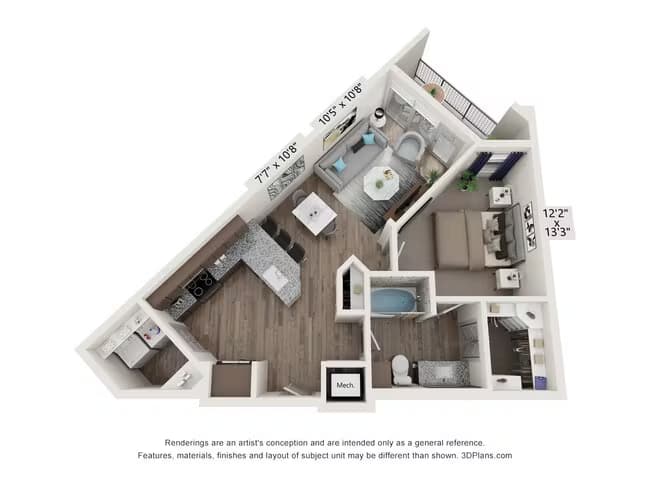 A2 and A2S 4231 floor plan