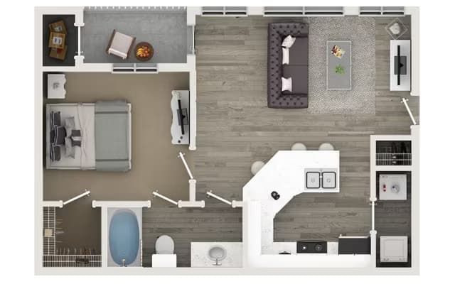 A1 2125-204 floor plan