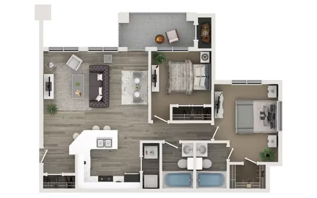 B2 2139-306 floor plan