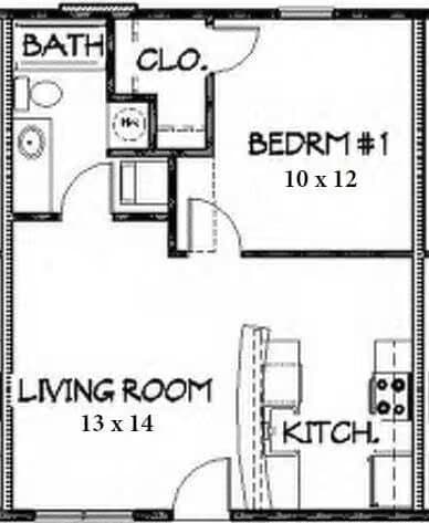 Unit 312 312 floor plan