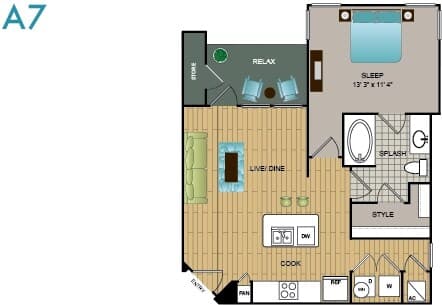 A7 1227 floor plan