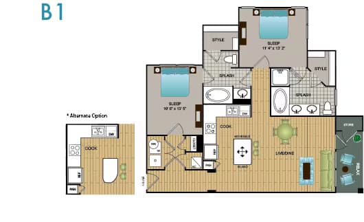B1 1721 floor plan