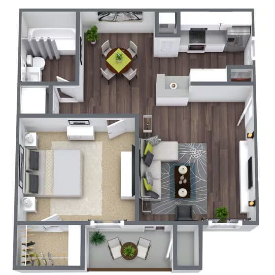 Unit 621 621 floor plan