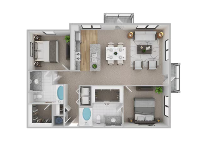 Unit 12301 12301 floor plan