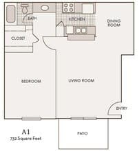 A1 232 floor plan