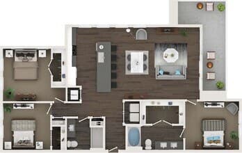 Indigo 11211 floor plan