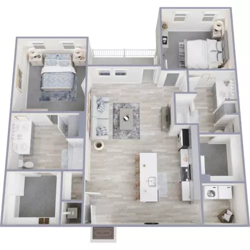 Unit 2412 2412 floor plan