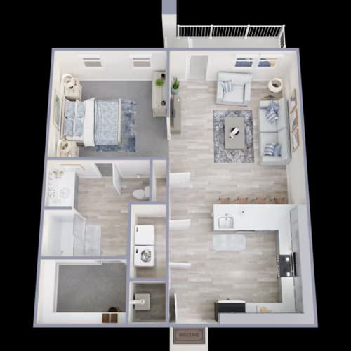 A1 1325 floor plan