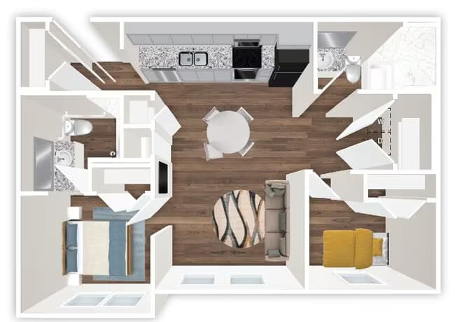 Unit 1311 1311 floor plan