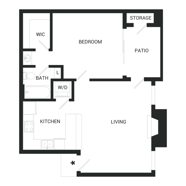 A1 0713 floor plan