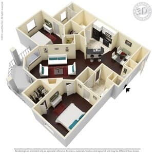 Butterfield 3176 floor plan