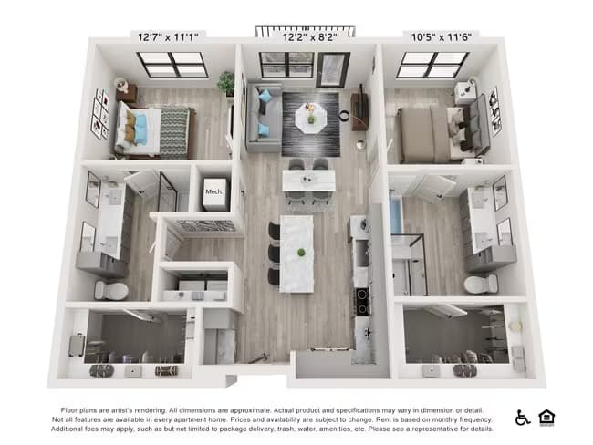 Unit 2409 2409 floor plan