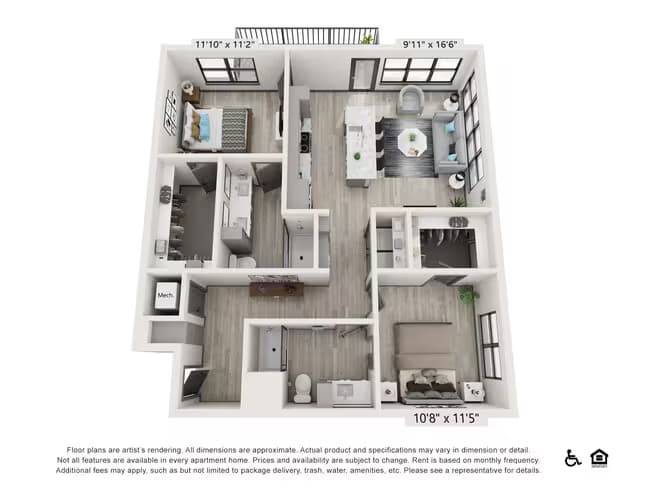 Unit 2210 2210 floor plan