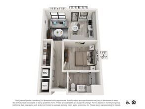 E1 1217 floor plan