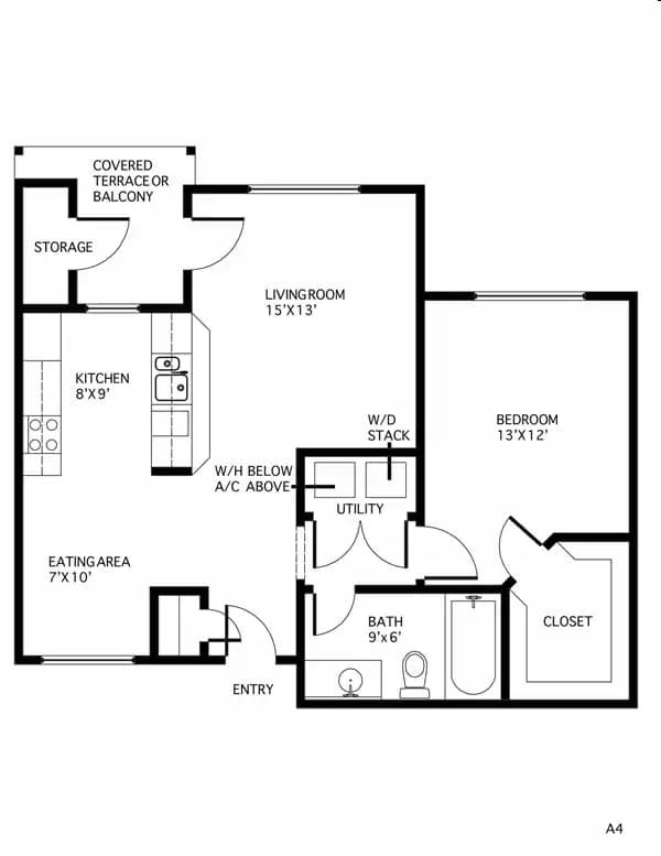 Unit 223 223 floor plan