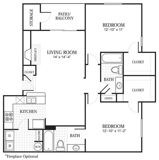 B1 1928 floor plan