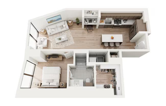 Unit 1-319 1-319 floor plan