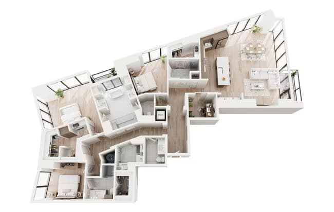Unit 1-2008 1-2008 floor plan