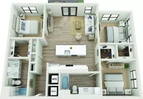 C1 5-5301 floor plan