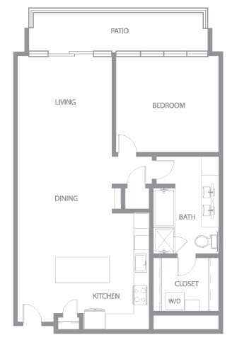 Unit 1307 1307 floor plan