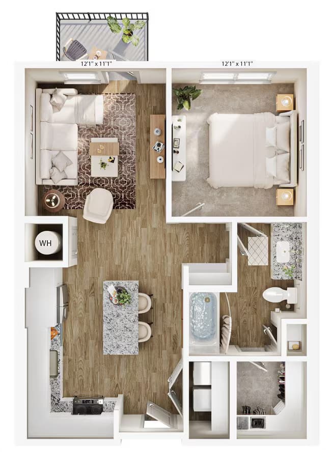 Unit 3324 3324 floor plan