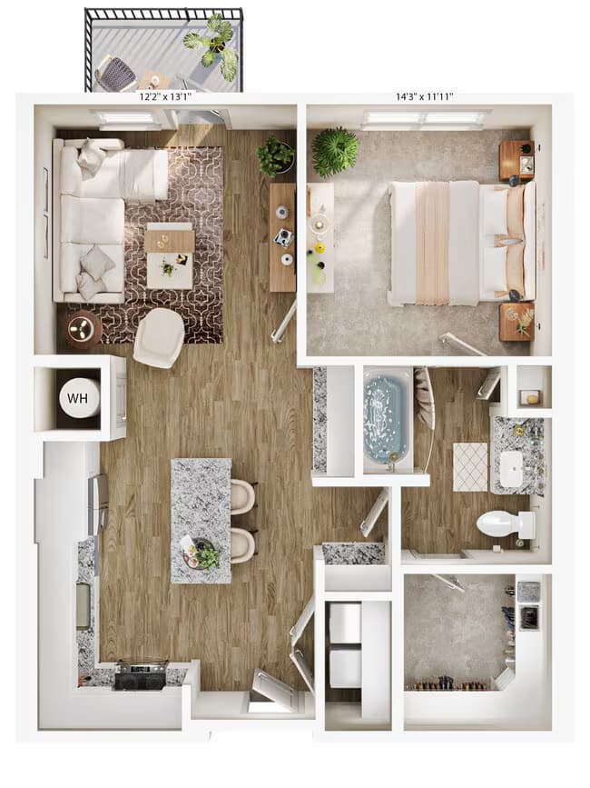 Unit 3308 3310 floor plan