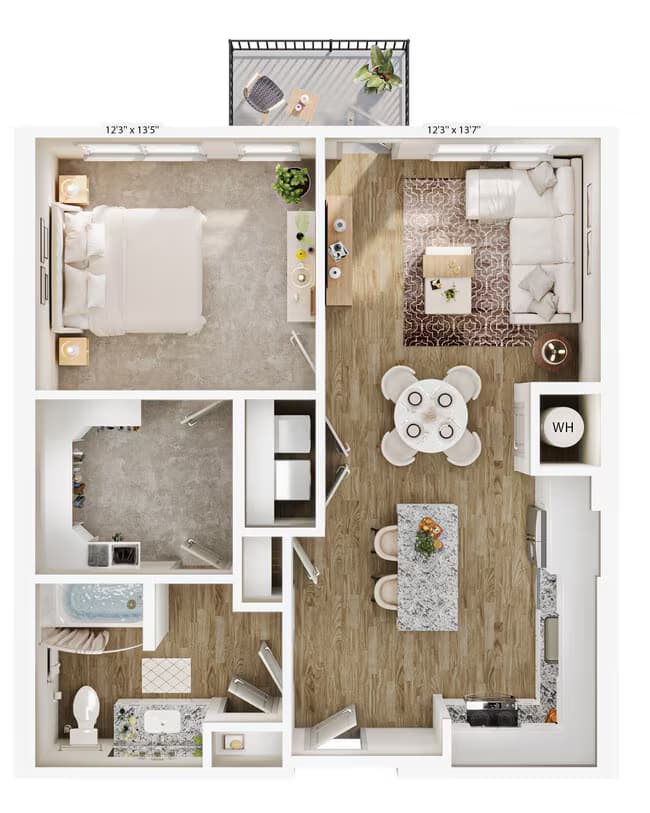 Unit 3318 3318 floor plan