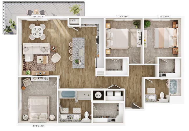 C1 1325 floor plan
