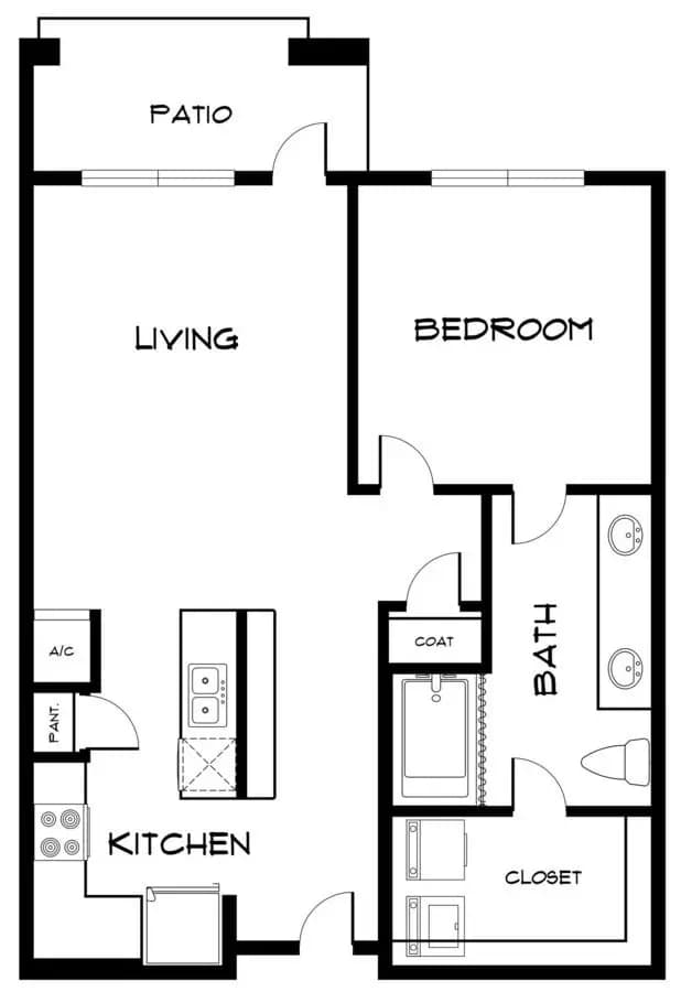 A5 211 floor plan