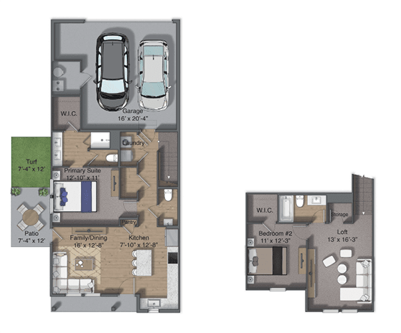 Unit 4495CP 4495CP floor plan