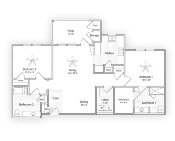 Unit 246 246 floor plan