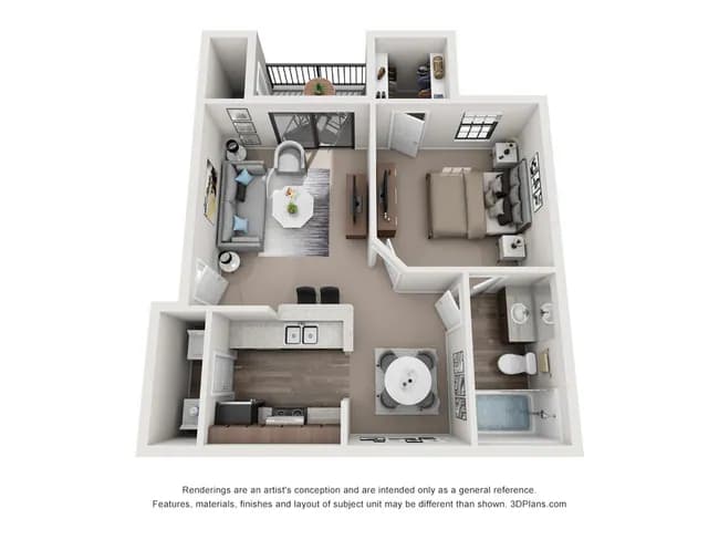 Unit 1826 1214 floor plan