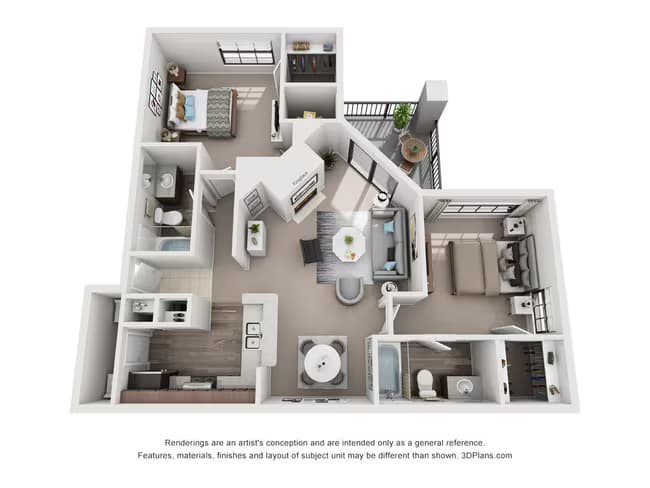 Unit 1331 1331 floor plan