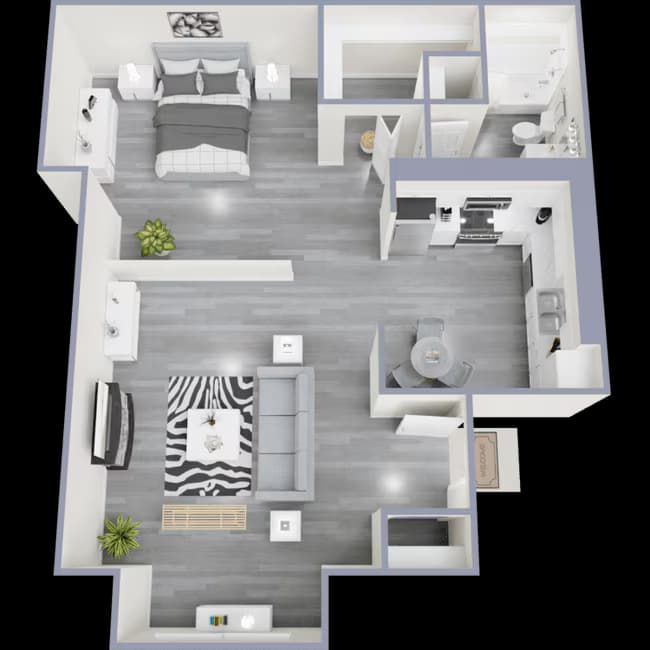 Unit 8810B 8810B floor plan