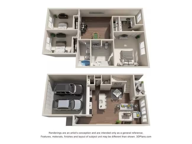 Unit 3420TD 3420TD floor plan