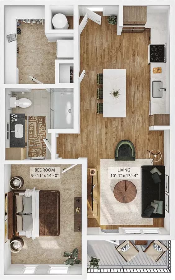 A2 1-341 floor plan