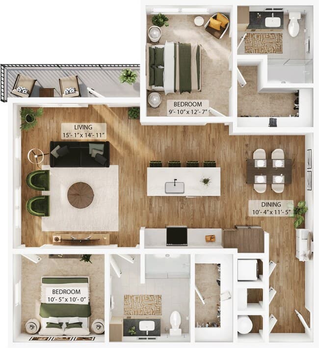 B8 1-270 floor plan
