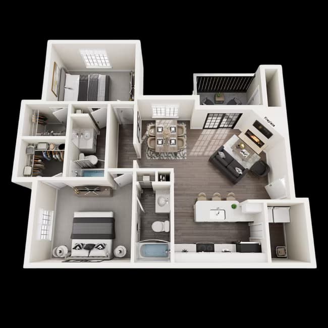 Unit 3027 3027 floor plan